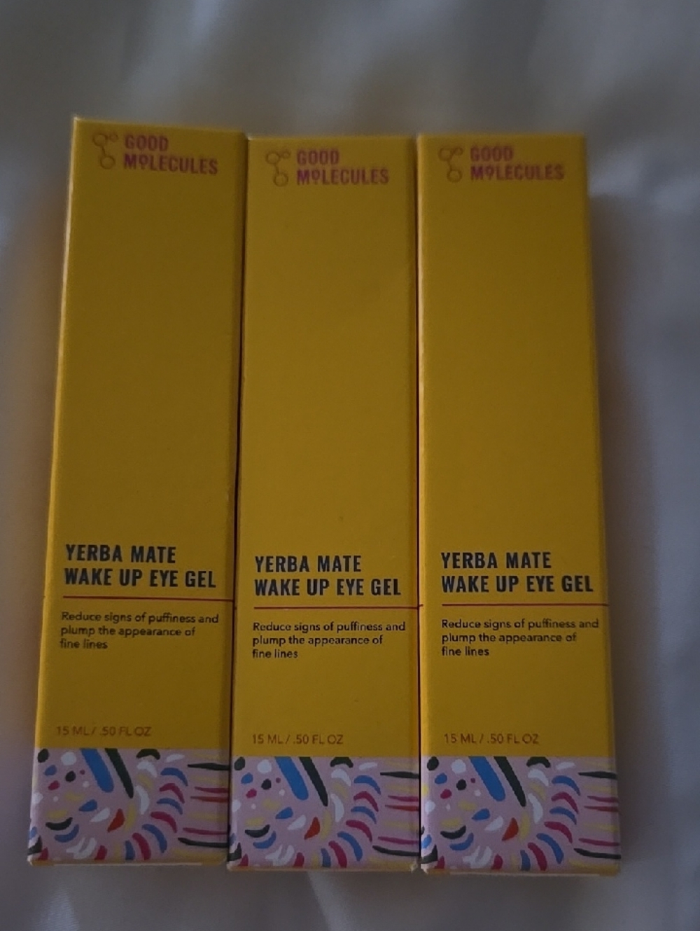 Good Molecules Yerba Mate Wake Up Eye Gel -  (Set of 3)